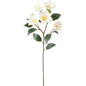 特価◎【造花】YDM/椿スプレー ホワイト/FS-5467-W