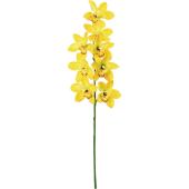 【造花】YDM/フルブルームシンビジューム イエロー/FA-7575-Y