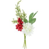 大特価◎【造花】YDM/ミックスマムピック ホワイト/FS-5492-W