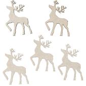 YDM/ウッドグリッターディアモチーフ5P/COH-1093