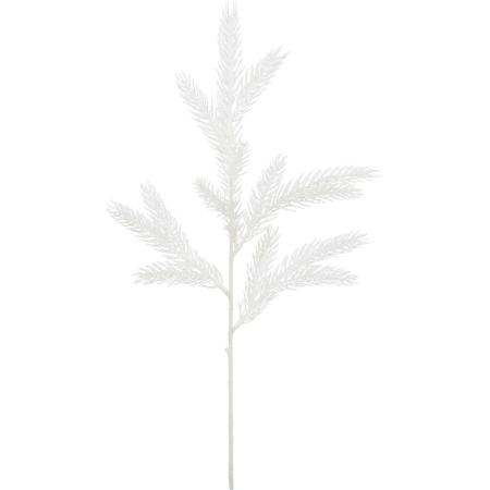 【造花】YDM/パインスプレー ホワイト/FS-6303-W