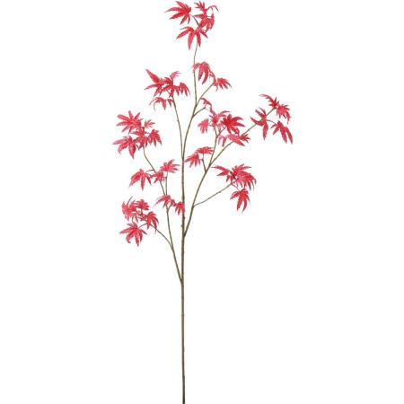 【造花】YDM/フレキシブルモミジブランチ レッド/FS-9326-R