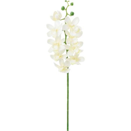 特価◎【造花】YDM/コンフォートシンビジューム ホワイト/FD-0170W