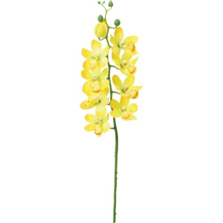 特価◎【造花】YDM/コンフォートシンビジューム イエロー/FD-0170Y