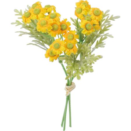 【造花】YDM/コンフォートマトリカリアバンドル イエロー/FD-0174Y