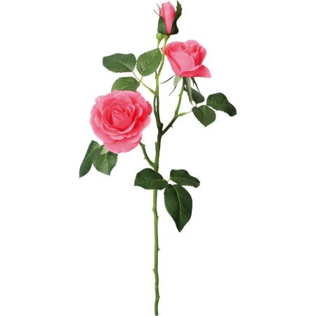 【造花】YDM/マデリーンローズスプレー/FA-7634BTY