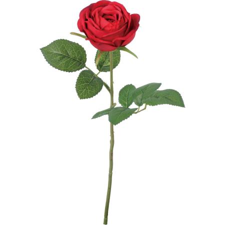【造花】YDM/シングルガーデンローズ レッド/FA-7588R