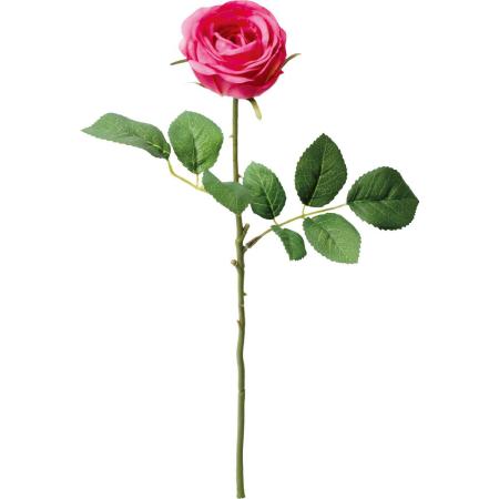 【造花】YDM/シングルガーデンローズ ビューティー/FA-7588BTY