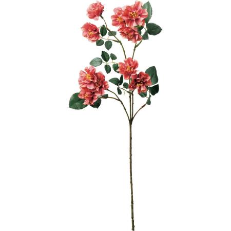 【造花】YDM/ミニガーデンローズスプレー サーモン/FA-7591SA