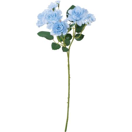 【造花】YDM/アストラルローズスプレー ブルー/FA-7631BLU