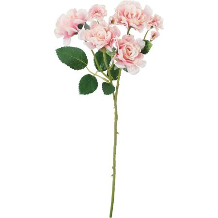 【造花】YDM/アストラルローズスプレー ライトピンク/FA-7631L/P