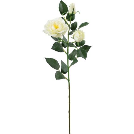 【造花】YDM/フリルガーデンローズスプレー クリーム/FA-7589CR