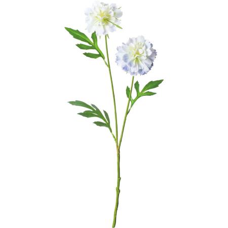 特価◎【造花】YDM/フリルラナンキュラススプレー ホワイトラベンダー/FA-7595W/L