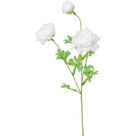 特価◎【造花】YDM/エチュードラナンキュラススプレー ホワイト/FA-7593W