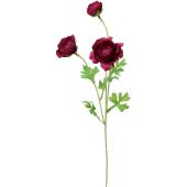 特価◎【造花】YDM/エチュードラナンキュラススプレー ダークビューティー/FA-7593DBY