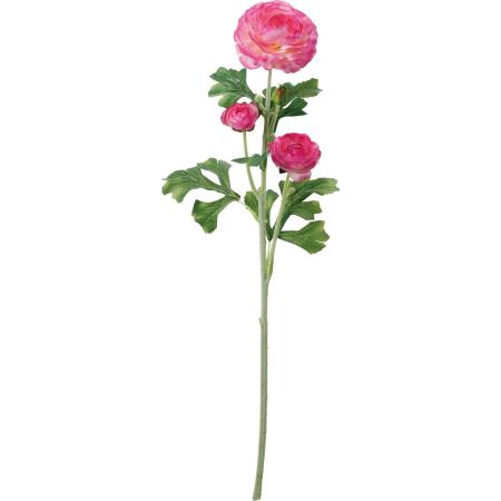 特価◎【造花】YDM/セーヌラナンキュラススプレー ホワイトビューティー/FA-7594WBT