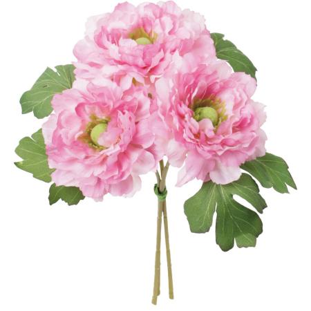 特価◎【造花】YDM/ラナンキュラスバンドル ピンク/FB-2691P