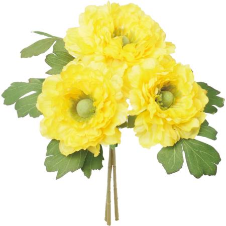特価◎【造花】YDM/ラナンキュラスバンドル イエロー/FB-2691Y