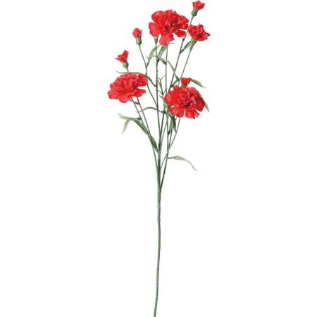 【造花】YDM/アリシアカーネーションスプレー レッド/FA-7597R