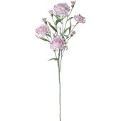 【造花】YDM/アリシアカーネーションスプレー ホワイトパープル/FA-7597WPU