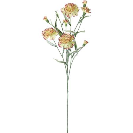 特価◎【造花】YDM/アリシアカーネーションスプレー イエローパープル/FA-7597YPU