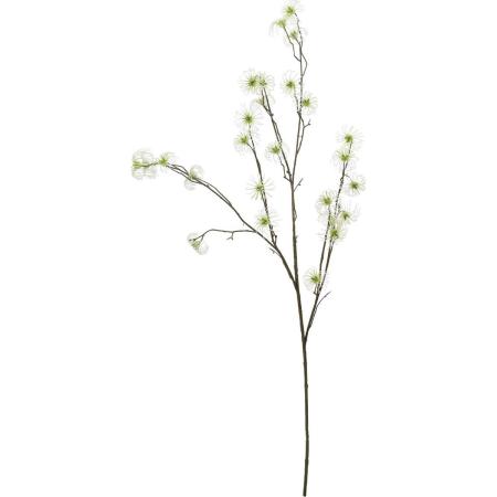 特価◎【造花】YDM/クレマチスシードブランチ ホワイトグリーン/FA