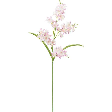 【造花】YDM/ミニシンビジュームスプレー ラベンダーホワイト/FA-7607L/W