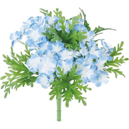 【造花】YDM/ネモフィラブッシュ ライトブルー/FB-2688LBL