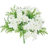 【造花】YDM/ネモフィラブッシュ ホワイト/FB-2688W