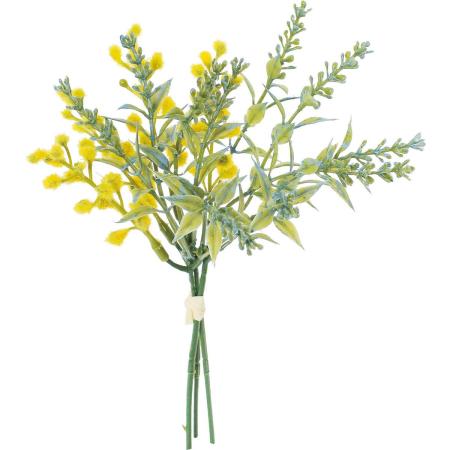 【造花】YDM/ミモザミックスバンドル イエロー/FB-2684Y
