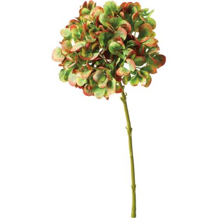 【造花】YDM/マジカルハイドレンジア グリーンオレンジ/FA-7609G/O