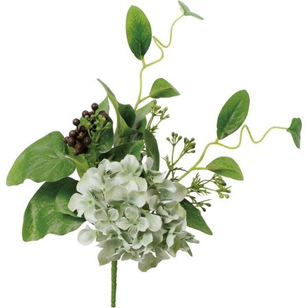 特価◎【造花】YDM/ハイドレンジアミックスブッシュ ライトグリーン/FB-2695LGR