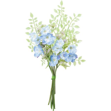 特価◎【造花】YDM/デルフィニウムミックスバンドル ブルー/FB-2692BLU