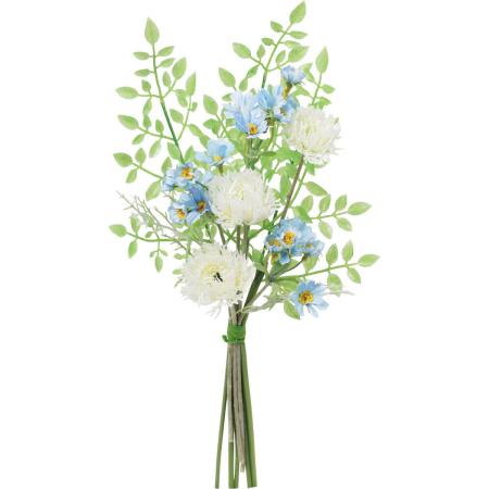 特価◎【造花】YDM/テマリソウミックスバンドル ブルー/FB-2693BLU