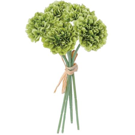 【造花】YDM/ミニピンポンマムピック ダークグリーン/FB-2346DGR