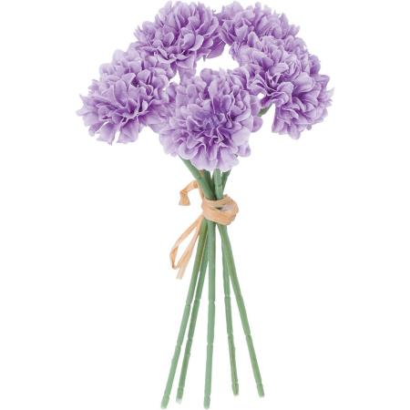 【造花】YDM/ミニピンポンマムピック ラベンダーホワイト/FB-2346L/W