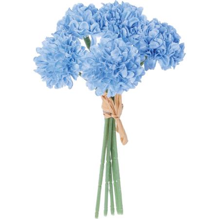 【造花】YDM/ミニピンポンマムピック ライトブルー/FB-2346LBL