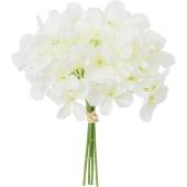 即日★【造花】YDM/ハイドレンジアバンドル ホワイト/FB-2694W