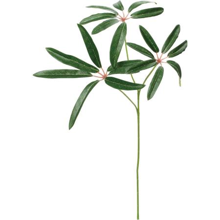 特価◎【造花】YDM/リサイクルシェフレラアンガススプレーS グリーン/FG-5470GR