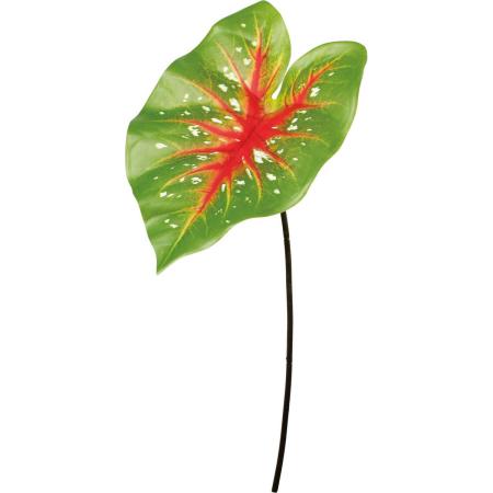 特価◎【造花】YDM/アロカシアリーフ レッドグリーン/FG-5500R/G