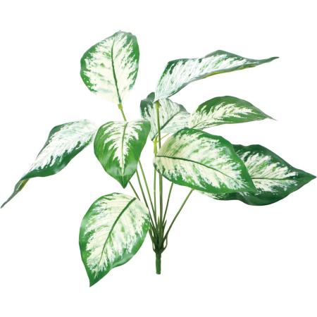 【造花】YDM/UVリサイクルアグラネマブッシュ グリーン/GL-5377GR