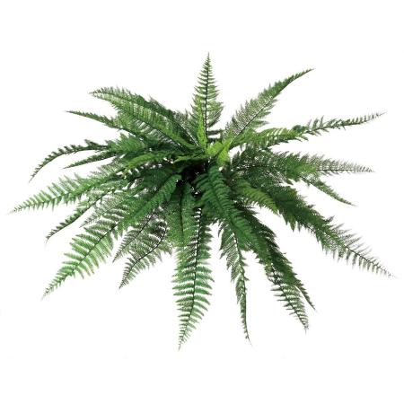 特価◎【造花】YDM/ジャンボレザーファンブッシュ グリーン/GL-5401GR