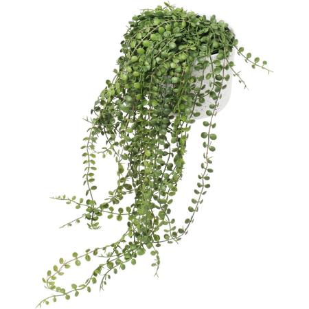 特価◎【人工観葉植物】YDM/ディスキディアポット グリーン/GLA-1634GR