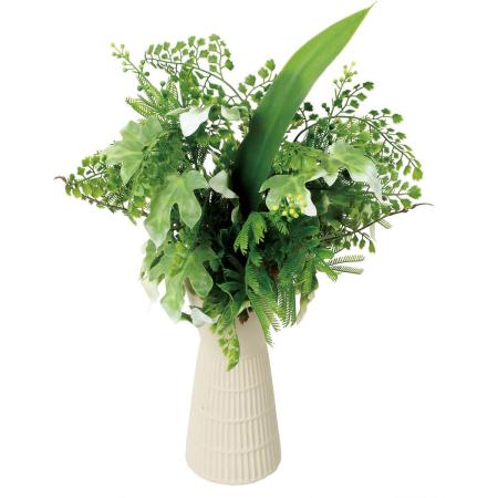 特価◎【人工観葉植物】YDM/アジアンタムミックスアレンジL グリーン/GLA-1640GR