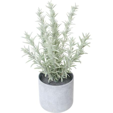 特価◎【人工観葉植物】YDM/30cmローズマリーポット グリーン/GLA-1598GR