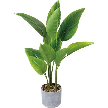 特価◎【人工観葉植物】YDM/60cmオーガスタポット グリーン/GLA-1618GR