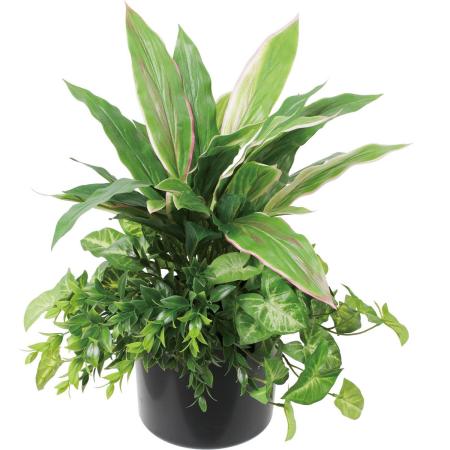 特価◎【人工観葉植物】YDM/ドラセナミックスグリーンポット グリーン/GLA-1635GR