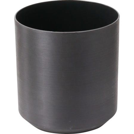 特価◎YDM/プラスチックポットカバーS BLK/RFB-487