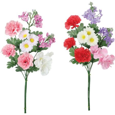 【造花】YDM/カーネーションミックスラッピング/FS-7044AST