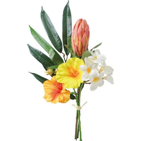 【造花】YDM/ハイビスカスミックスバンチ/FS-8433YOR